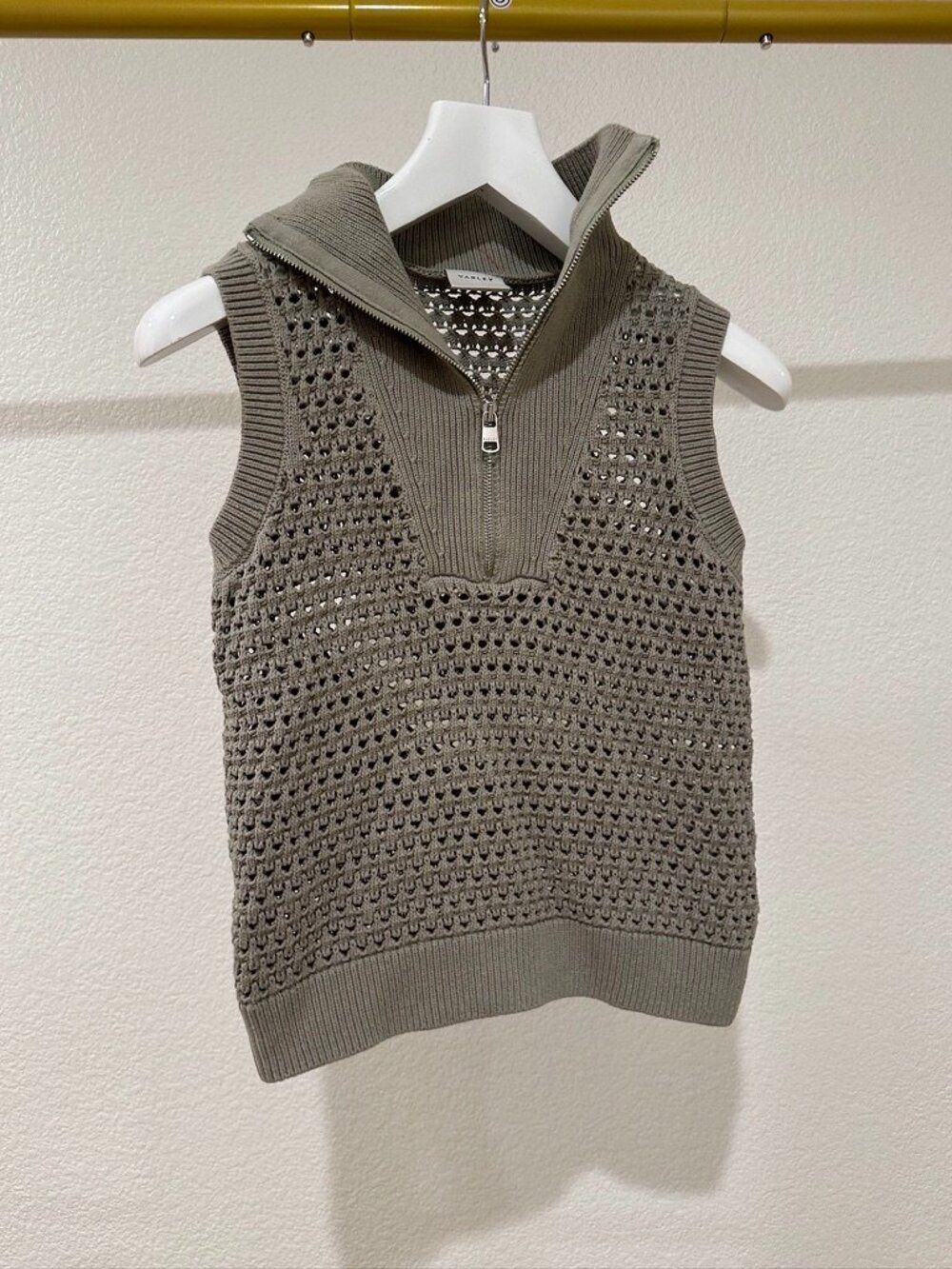 Green Varley Sweater Vest